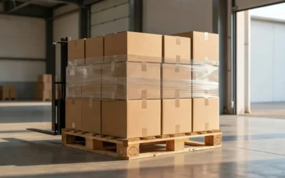 Wann reicht eine Standard-Holzpalette für den sicheren Versand von Waren in der B2B-Logistik aus?